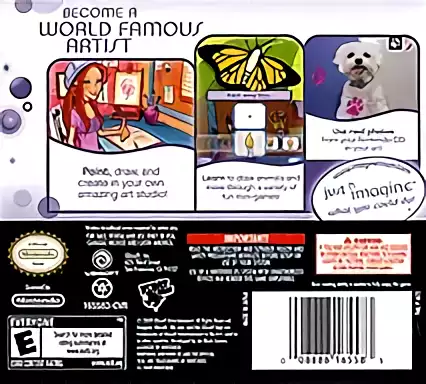 Image n° 2 - boxback : Imagine Artist (DSi Enhanced)